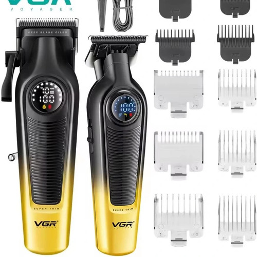 ست ماشین اصلاح وی جی آر مدل V-196 و V-996