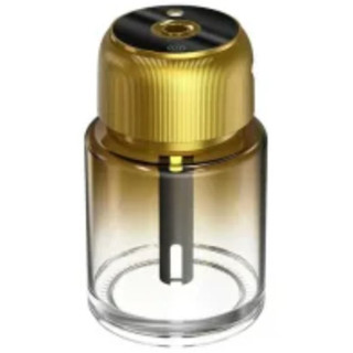 خوشبو کننده هوشمند خودرو با نورپردازی لیزری مدل Q BX001 (160میلی لیتر) طلایی